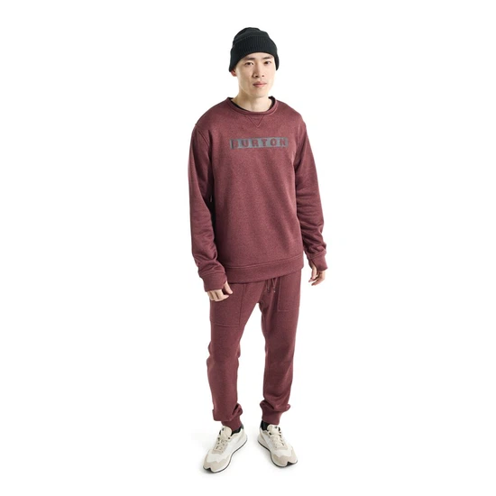 Bluza Aktywna Burton Oak Crew (Almandine Heather) FW24_4
