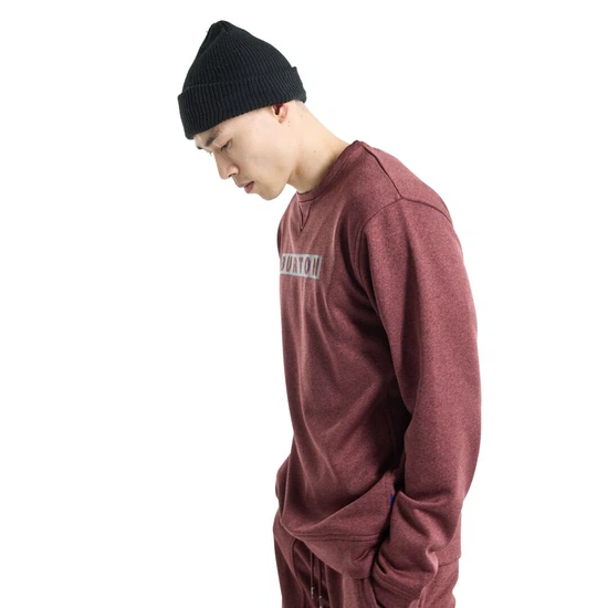 Bluza Aktywna Burton Oak Crew (Almandine Heather) FW24_1