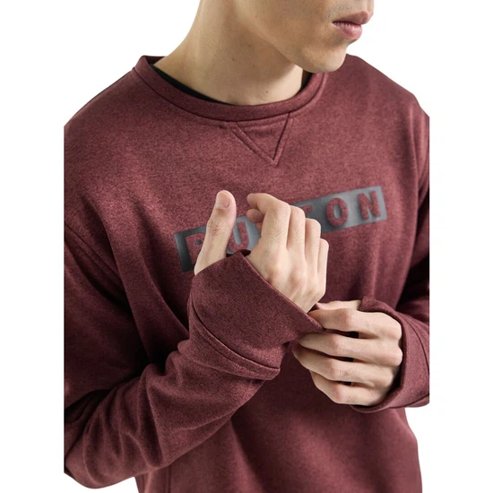 Bluza Aktywna Burton Oak Crew (Almandine Heather) FW24_3 thumbnail