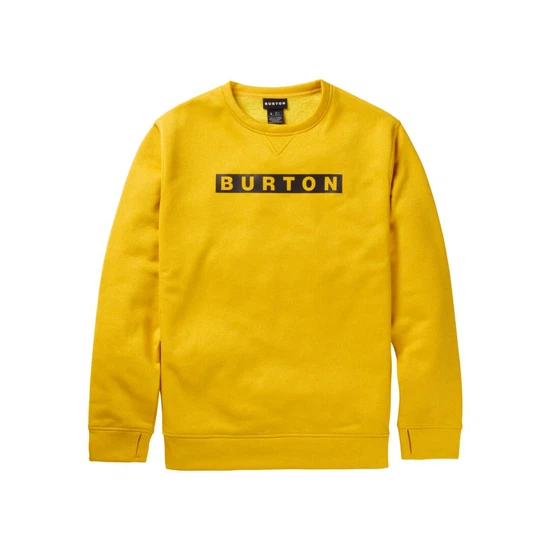 Bluza Aktywna Burton Oak Crew (Goldenrod Heather) SS24_5 thumbnail