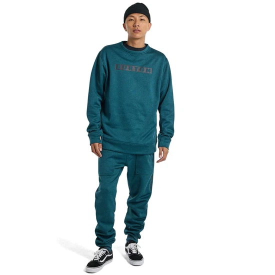 Bluza Aktywna Burton Oak Crew (Deep Emerald Heather) FW25_4 thumbnail