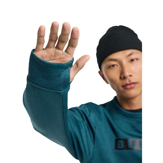 Bluza Aktywna Burton Oak Crew (Deep Emerald Heather) FW25_3