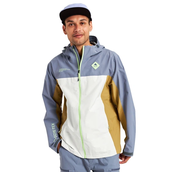 Kurtka Przeciwdeszczowa Burton GORE-TEX Packrite (Folkstone Gray/Stout White /Kelp) FW22_1 thumbnail