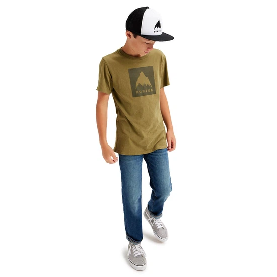 Dziecięca Koszulka Burton Classic Mountain High (Martini Olive) FW23_2 thumbnail