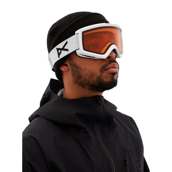 Gogle Anon Helix 2.0 (White / Perceive Sunny Onyx) FW24_1