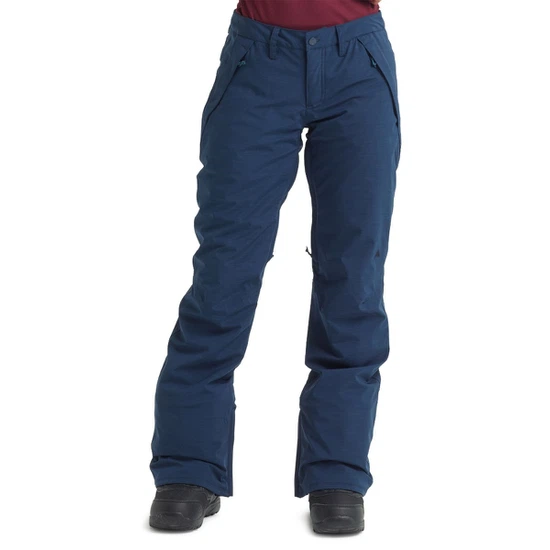 Damskie Spodnie Snowboardowe Society Tall (Dress Blue Heather) FW22_3