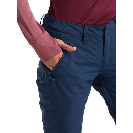 Damskie Spodnie Snowboardowe Society Tall (Dress Blue Heather) FW22_5 thumbnail