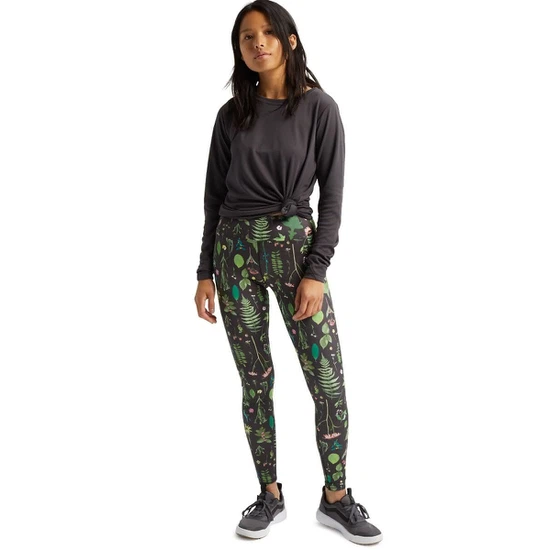 Legginsy Damskie Burton Luxemore Legging (Phantom Oakledge Floral) SS20_2