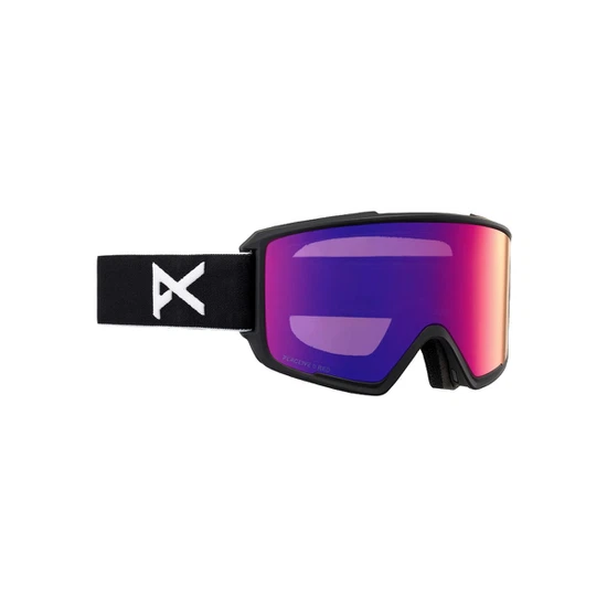 Gogle Anon M3 MFI (Black / Perceive Sunny Red) FW25_3