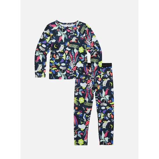 Dziecięca Bielizna Aktywna Burton Toddler Lightweight Set (Moonlit Grove) FW23_1