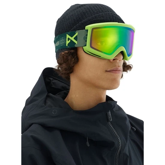 Gogle Anon Helix 2.0 Sonar + Spare Lens (Deer Mountain / Sonar Green) W20_3