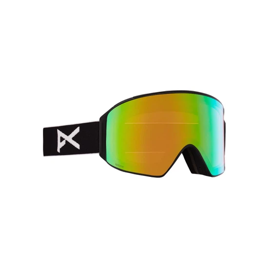 Gogle Anon M4 Cylindrical MFI (Black / Perceive Variable Green) FW22_3