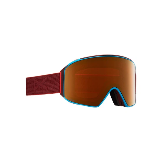 Gogle Anon M4 Cylindrical MFI (Maroon / Perceive Sun Bronze) FW22_3