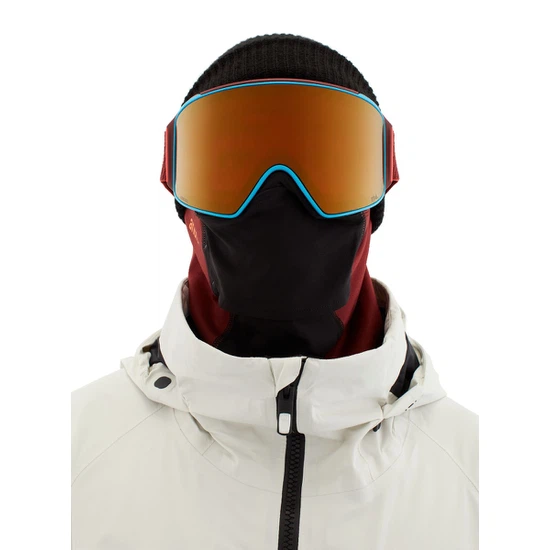 Gogle Anon M4 Cylindrical MFI (Maroon / Perceive Sun Bronze) FW22_2