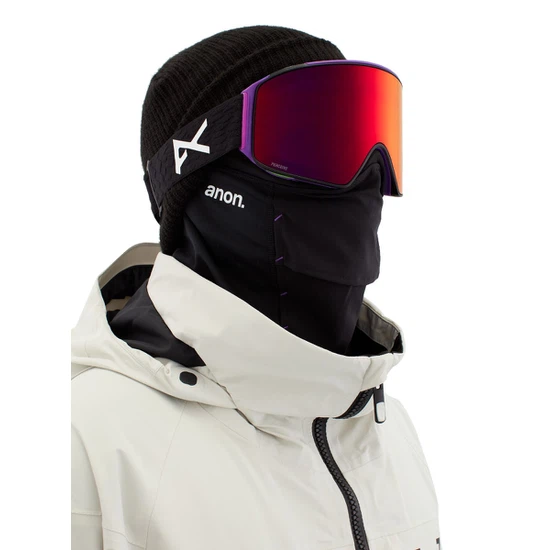 Gogle Anon M4 Cylindrical MFI (Mendez / Perceive Sunny Red) FW22_1