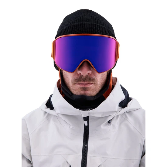 Gogle Anon M4 Cylindrical MFI (Amber / Perceive Sunny Red) FW23_2