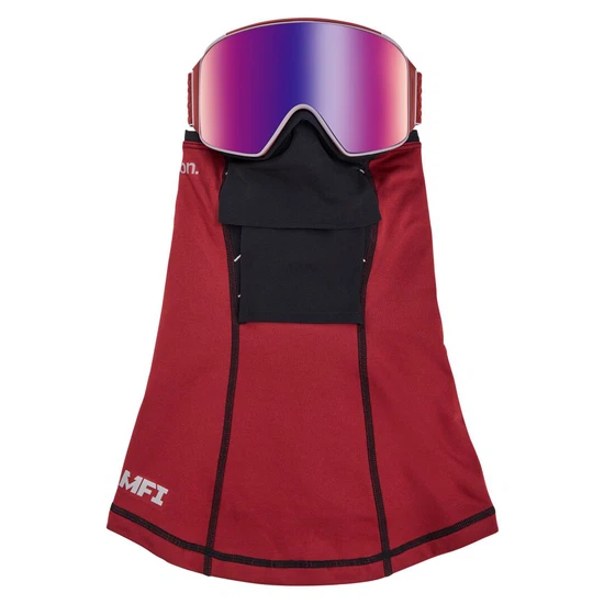 Gogle Anon M4 Cylindrical MFI (Mars / Perceive Sunny Red) FW24_1