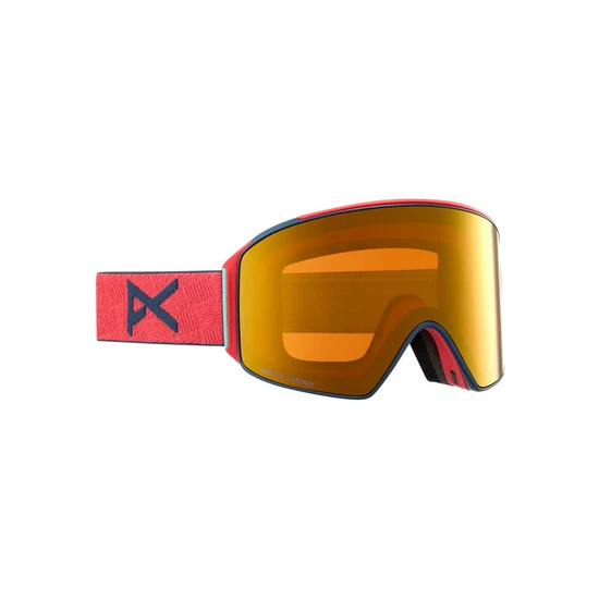 Gogle Anon M4 Cylindrical MFI (Coral / Perceive Sunny Bronze) FW24_2 thumbnail