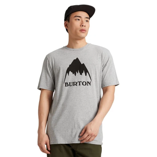 Koszulka Burton Classic Mountain (Gray Heather) FW22_6