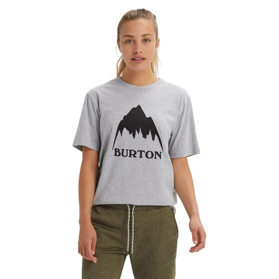 Koszulka Burton Classic Mountain (Gray Heather) FW22_8