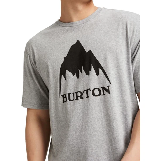 Koszulka Burton Classic Mountain (Gray Heather) FW22_5