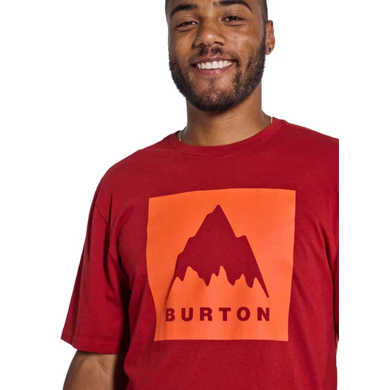 Koszulka Burton Classic Mountain (Sun Dried Tomato) FW23_3
