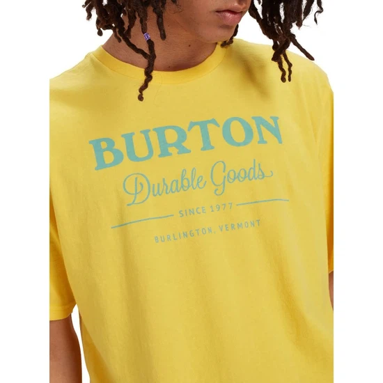 Koszulka Burton Durable Goods (Yellow Pepper) SS20_5