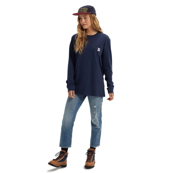 Longsleeve Burton Colfax (Dress Blue) FW23_3