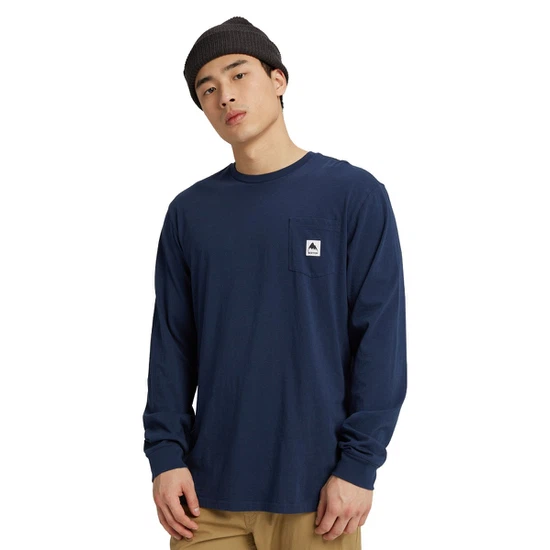 Longsleeve Burton Colfax (Dress Blue) FW23_4