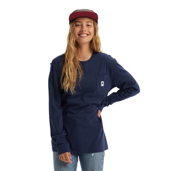 Longsleeve Burton Colfax (Dress Blue) FW23_5