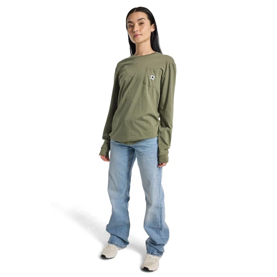 Longsleeve Burton Colfax (Forest Moss) SS24_5 thumbnail