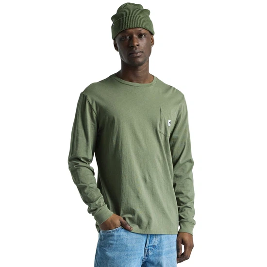 Longsleeve Burton Colfax (Forest Moss) SS24_1