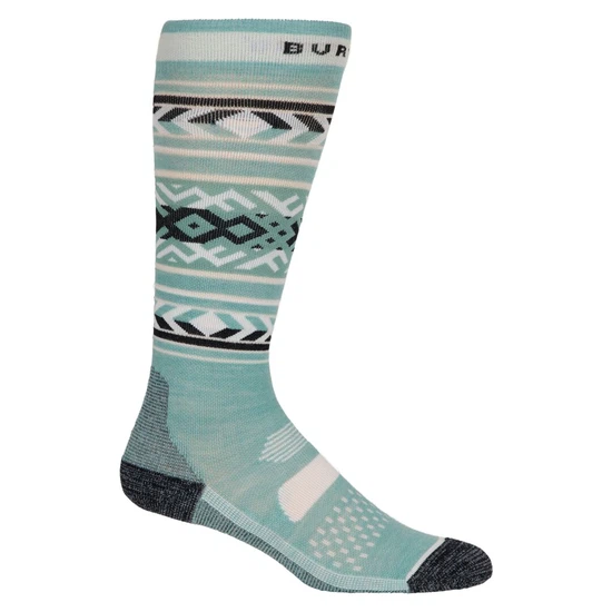 Damskie Skarpety Snowboardowe Burton Performance Lightweight 2-Pack (Petrol Green) FW25_2