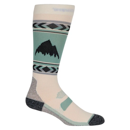 Damskie Skarpety Snowboardowe Burton Performance Lightweight 2-Pack (Petrol Green) FW25_1