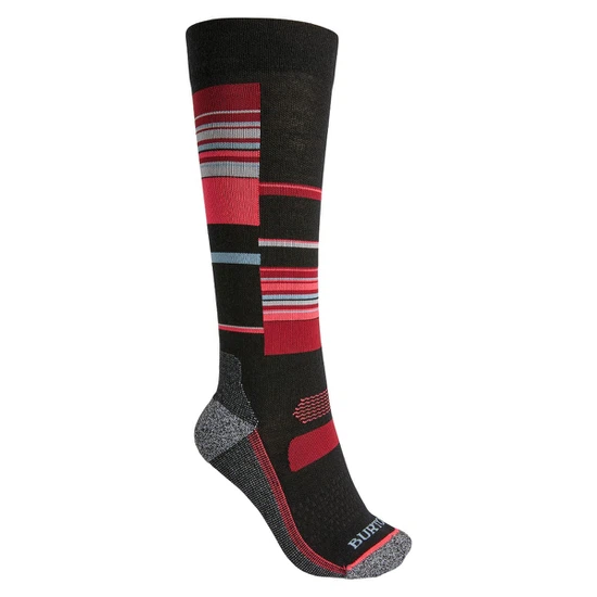 Damskie Skarpety Snowboardowe Burton Performance Ultralight (Stripes) FW22_1