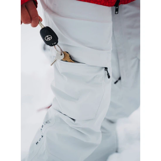 Damskie Spodnie Snowboardowe Burton AK GORE-TEX Summit Insulated (Gray Cloud) FW24_6 thumbnail