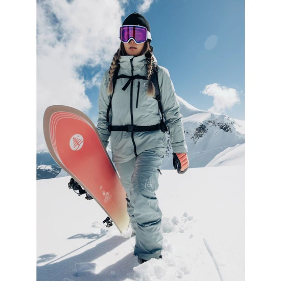 Damskie Spodnie Snowboardowe Burton AK GORE-TEX Summit Insulated (Petrol Green) FW24_3