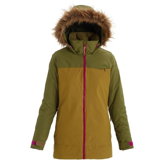 Damska Kurtka Snowboardowa Burton Lelah (Martini Olive/Evilo) FW20_8