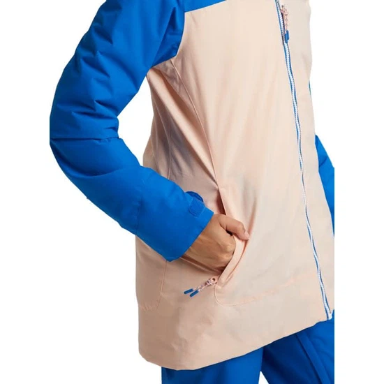 Damska Kurtka Snowboardowa Burton Lelah (Lapis Blue/Peach Melba) FW21_6 thumbnail