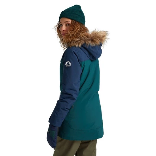 Damska Kurtka Snowboardowa Burton Lelah (Dress Blue/Ponderosa Pine) FW21_3 thumbnail