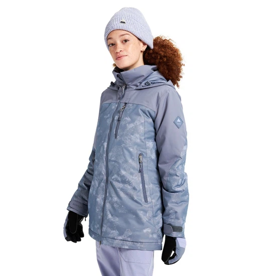 Damska Kurtka Snowboardowa Burton Lelah (Folkstone Gray/Crystalline) FW22_1