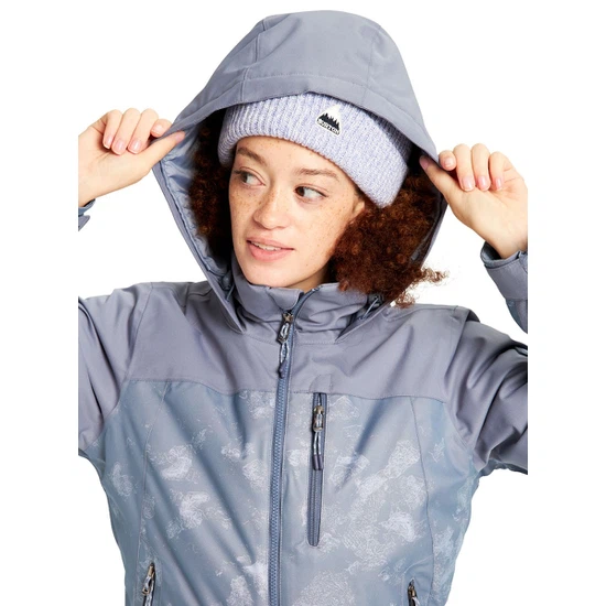 Damska Kurtka Snowboardowa Burton Lelah (Folkstone Gray/Crystalline) FW22_5