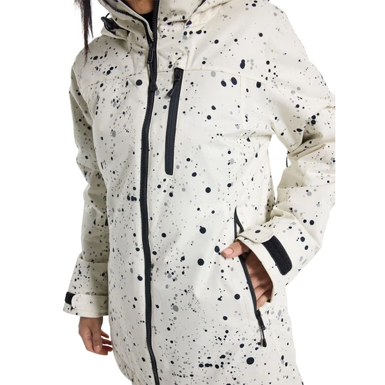Damska Kurtka Snowboardowa Burton Lelah (Stout White Spatter) FW23_6 thumbnail