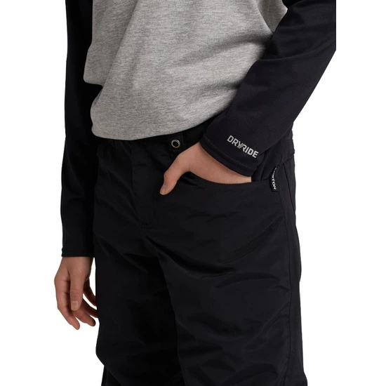 Chłopięce Spodnie Snowboardowe Burton Barnstorm (True Black) FW24_6 thumbnail