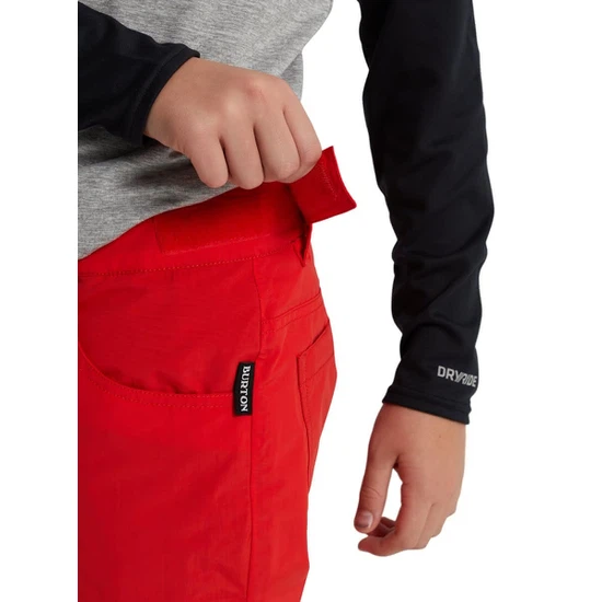 Chłopięce Spodnie Snowboardowe Burton Barnstorm (Flame Scarlet) FW21_5 thumbnail