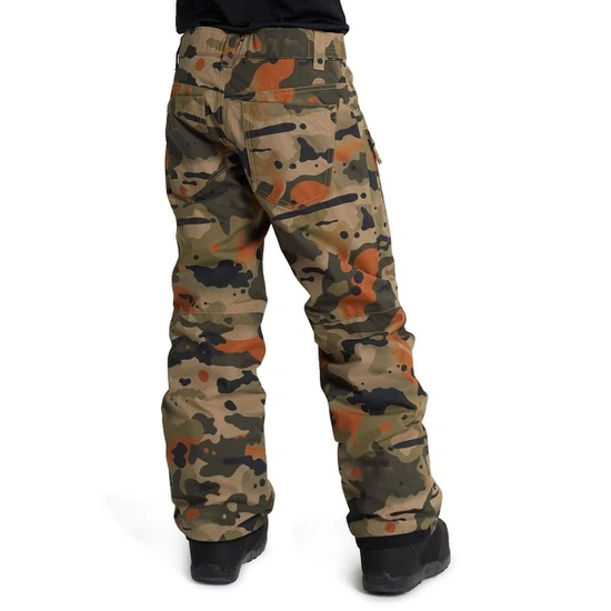 Chłopięce Spodnie Snowboardowe Burton Barnstorm (Kelp Birch Camo) FW21_3 thumbnail