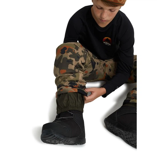 Chłopięce Spodnie Snowboardowe Burton Barnstorm (Kelp Birch Camo) FW21_8 thumbnail