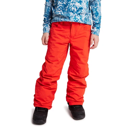 Chłopięce Spodnie Snowboardowe Burton Barnstorm (Fiesta Red) FW22_1