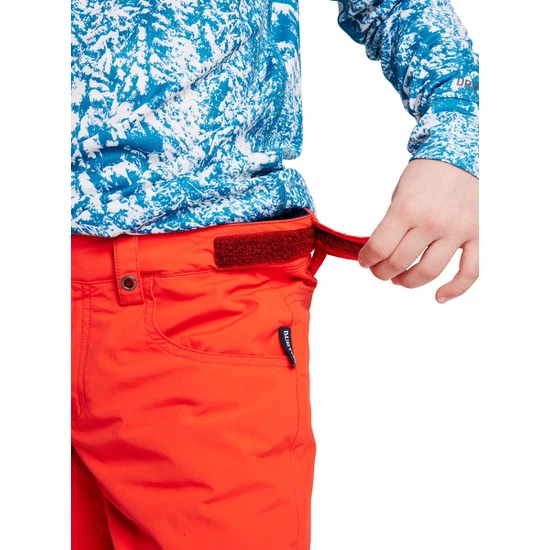 Chłopięce Spodnie Snowboardowe Burton Barnstorm (Fiesta Red) FW22_5
