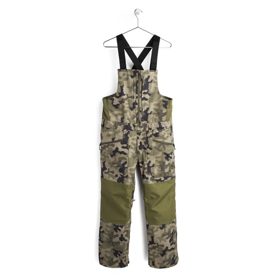 Spodnie Snowboardowe Burton GORE-TEX Reserve Bib (Martini Olive Terra Camo/Martini Olive) FW22_2